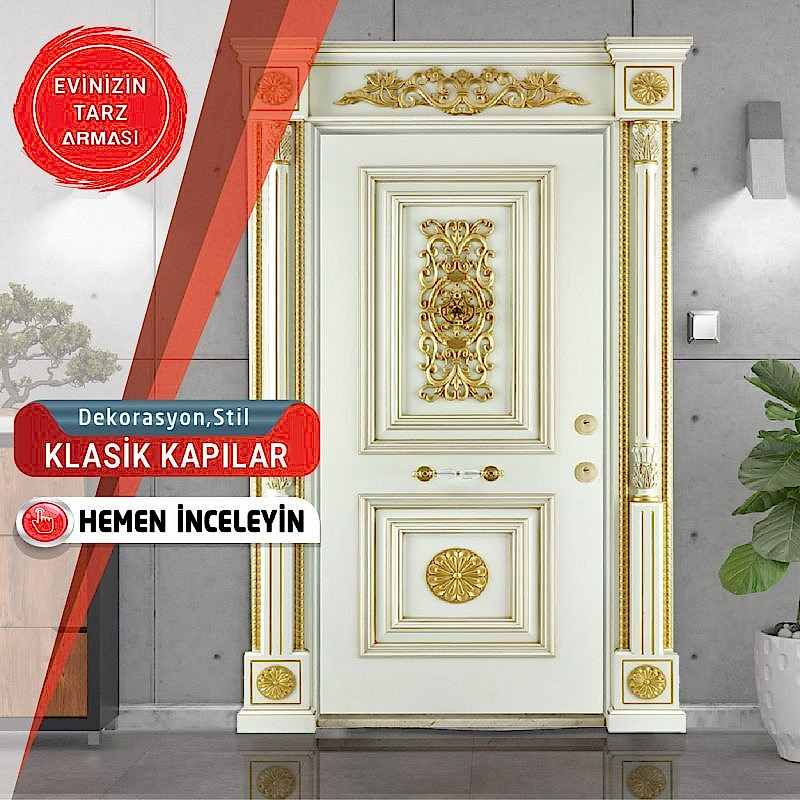 Yalova klasik çelik kapı